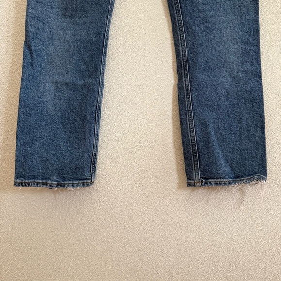 Agolde Riley High Rise Straight Crop Jean Size 26 - Picture 8 of 8